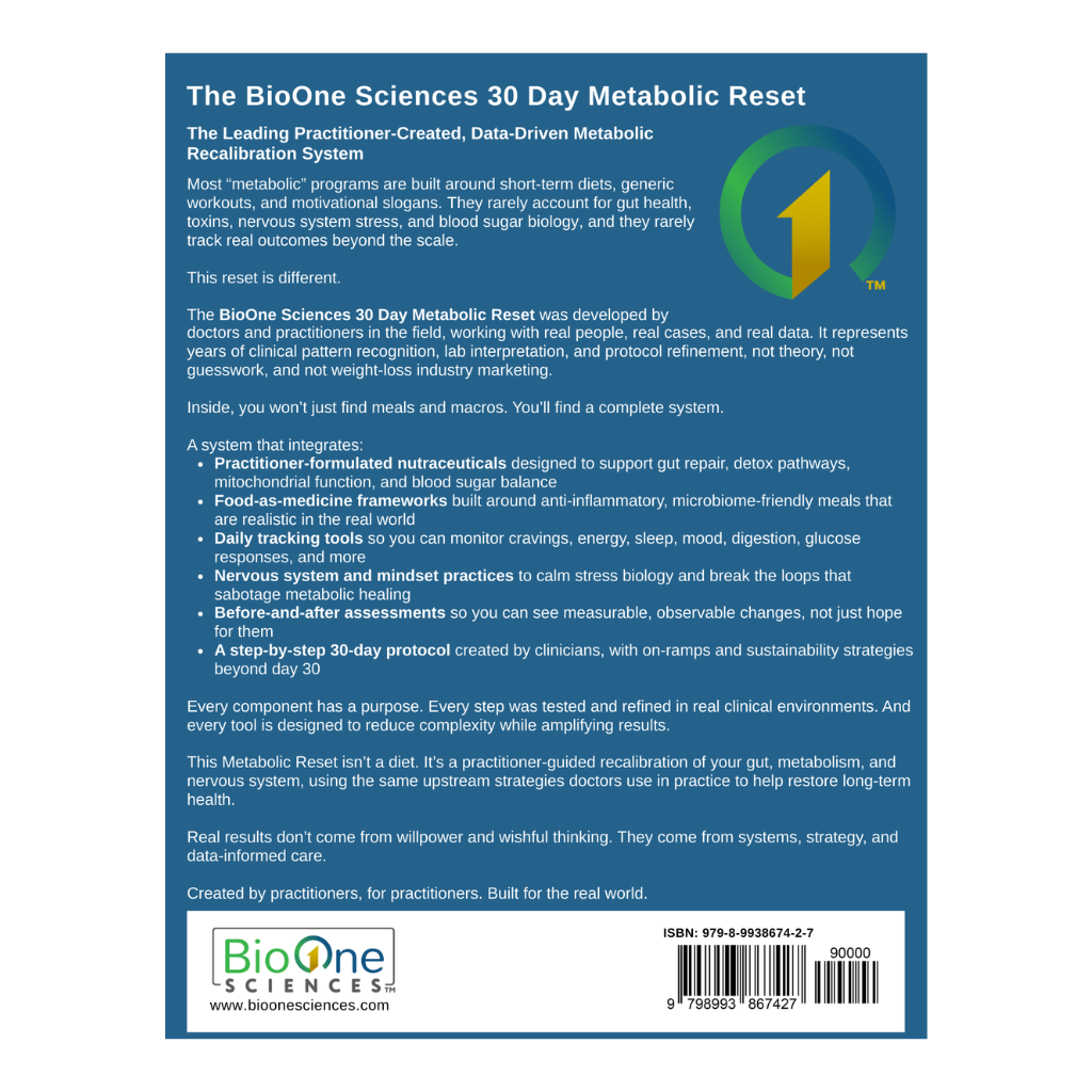 The 30 Day Metabolic Reset Workbook