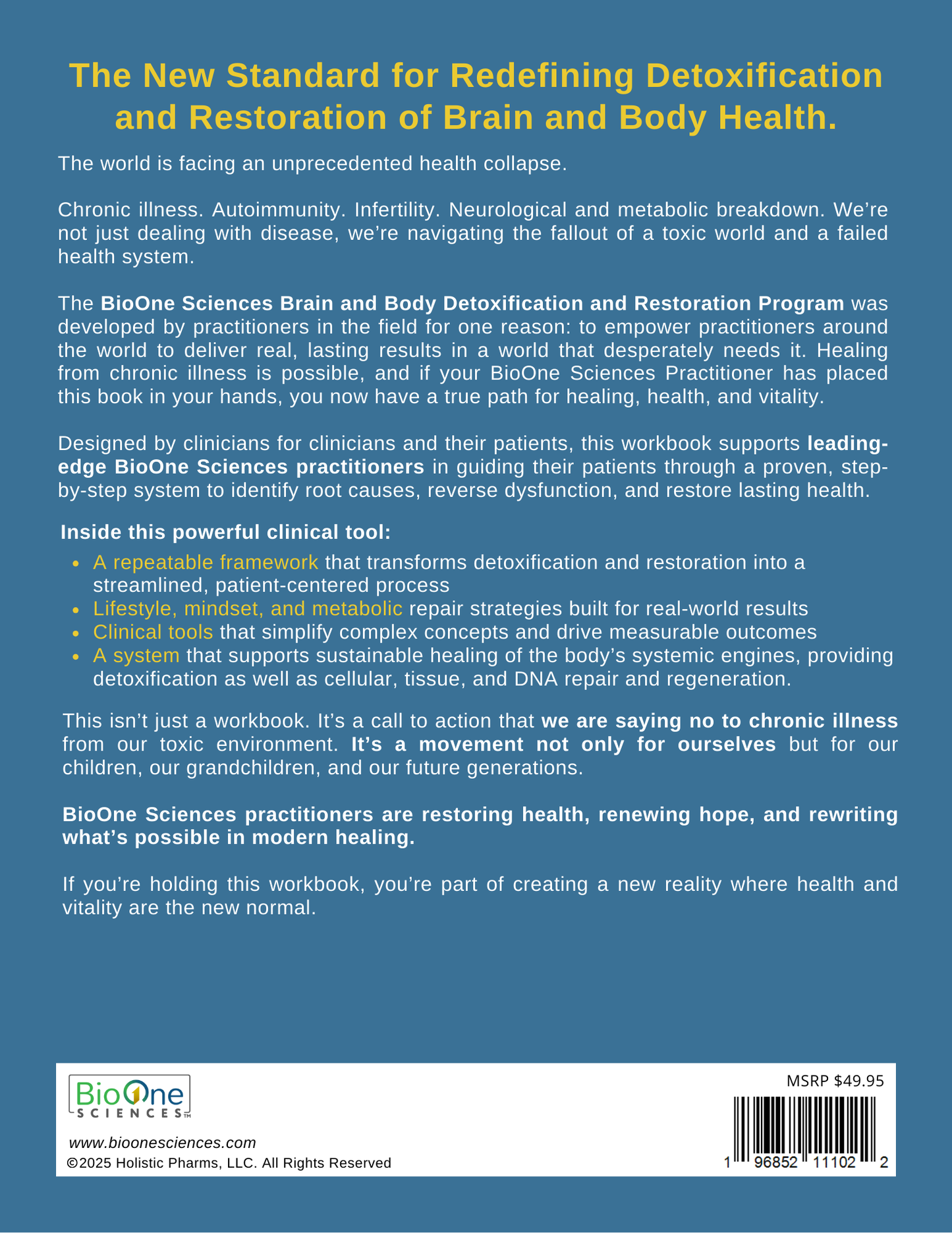 
                  
                    Brain and Body Detoxification and Restoration Program Workbook
                  
                