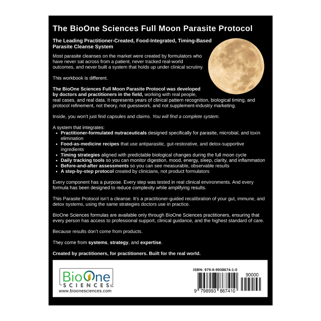 The Full Moon Parasite Protocol Workbook
