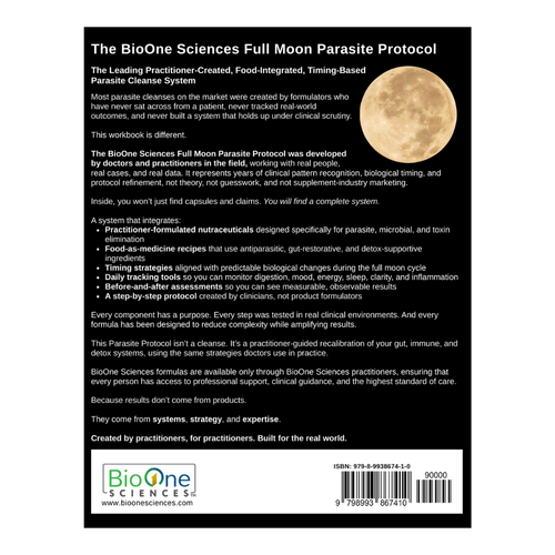 The Full Moon Parasite Protocol Workbook