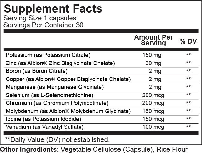 Trace Minerals Essentials