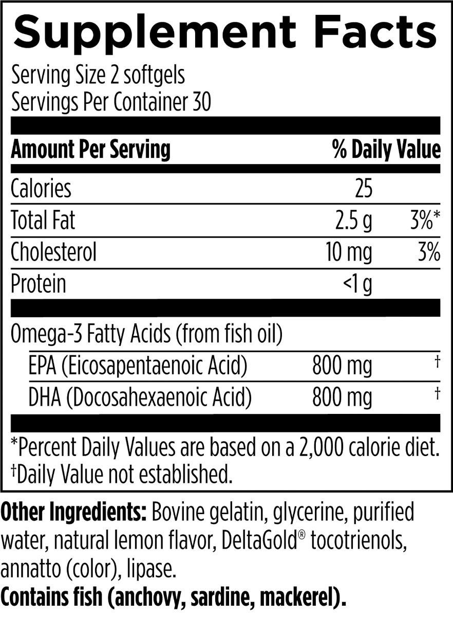 
                  
                    Omega 1600 (DHA/EPA)
                  
                